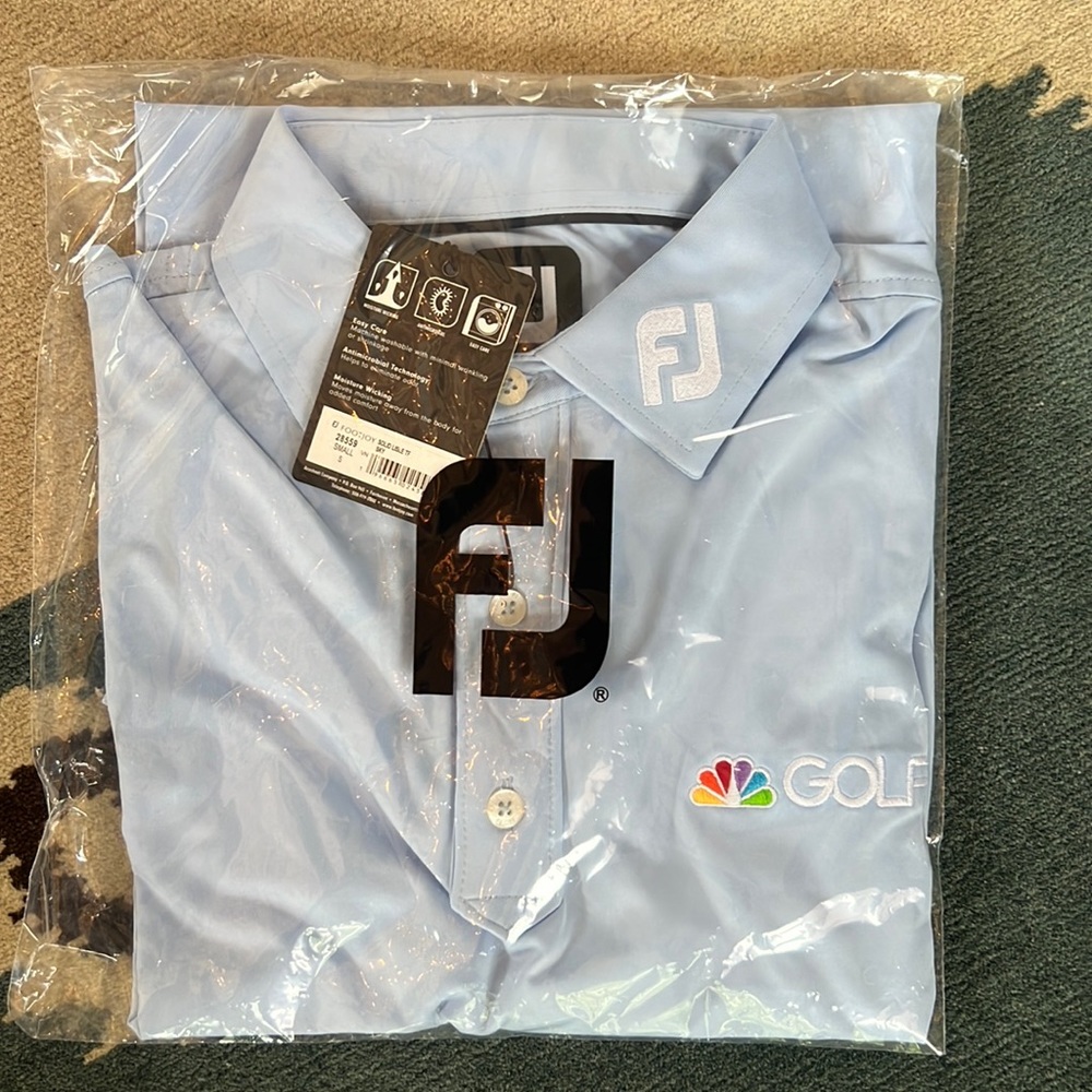 Light blue Footjoy polo